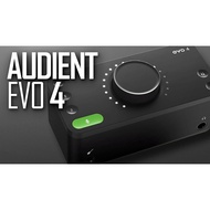 [READY STOCK] Audient EVO 4 2 in 2 Out USB Recording Audio Interface with Bundle Software (Mac / Win