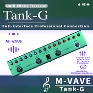 M VAVE Tank-G V.2 กีตาร์แบบมัลติฟังก์ชาร์จได้36 Preamp สล็อต9ช่อง8 IR ช่อง Cab 3การปรับ/ล่าช้า/เสียง