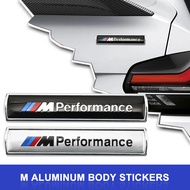 Metal M Performance Side Fender Emblem Badge Rear Boot Sticker Decals for BMW M 1 3 5 7 E30 E36 E39 