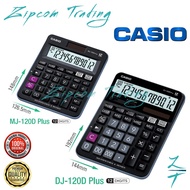 CASIO DJ-120D Plus & MJ-120D Plus Check Calculators (12 Digits)