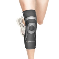 【BODYVINE巴迪蔓】超肌感貼紮護膝(左右通用)-1只/ 沉穩灰/ XL