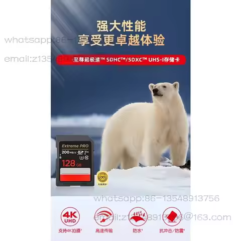 128G flash card, SD card, V60 camera memory card, V30 memory card
