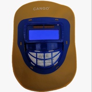 CANGO" Auto Darkening Welding Face Shield - Leather