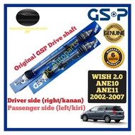 GSP DRIVE SHAFT TOYOTA WISH 2.0 ANE10 ANE11 2002-2007 RIGHT DRIVER SIDE / LEFT PASSENGER SIDE