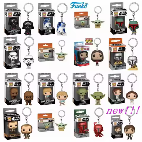 18 styles FUNKO POP Star Wars HAN SOLO OBI-WAN KENOBI Luke Chubacca R2-D2 Robot Darth Vader Stromtro