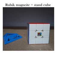 RUBIK 3x3 MAGNETIC COLOR FREE STAND CUBE