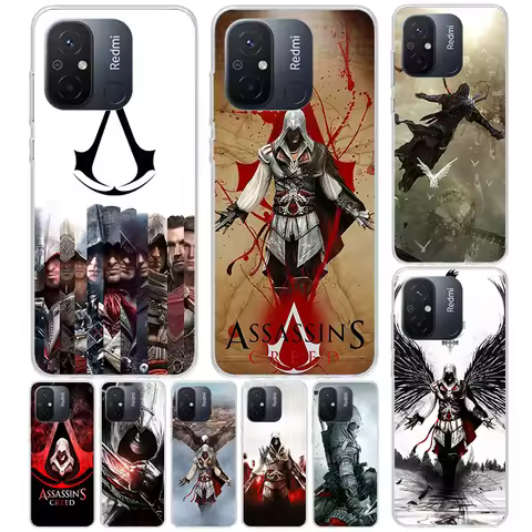 A-Assassins Game Creed Cover For Xiaomi Redmi 13 13C 14C 12 12C 10 10C 9 9C 9T 9A Phone Case 10A 8A 