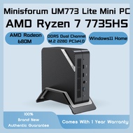 Minisforum UM773 Lite Mini PC AMD Ryzen 7 7735HS WIN 11 Pro DDR5 4800MHz Home Office Gaming Computer