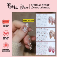Ice Flower Sticker - Ice Flower Sticker - Specialized nail decoration sticker - 3D embossed sticker