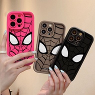 For infinix Hot 8 9 Pro 10 Lite 9 Play 10 Play 11 Play 12 Play 12i 20 Play Hot 30 Play 30i X665E Superheroes Spider-Man Angel Eyes Soft Phone Case