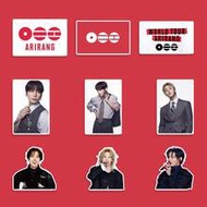 100pcs K-POP BT//S ARIRANG Album Stickers, RM, Jin, J-Hope, Jimin, V Character Stickers, Diverse Sty