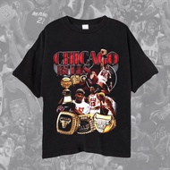 Nba CHICAGO BULLS MVP Vintage T-shirt/Basketball Ball T-shirt CHICAGO BULLS Unisex