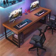 ﹍▲۞Computer desk desktop double computer desk gaming table and chair set home bedroom workbench simple office desk