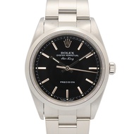 [Used] ROLEX Air-King P-serial 14000 BK/BA Stainless Steel Watch, Ladies', Used A