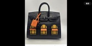 Hermes 大熱黑房子Birkin 20 全新保正真品