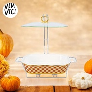 Food Warmer Vicenza, B580A penghangat makanan persegi panjang Elora berkapasitas besar 2500ml fungsi