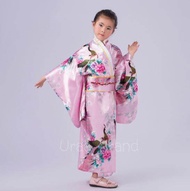 Kimono Dress Kids ชุดกิโมโนเด็ก กิโมโนเด็ก ชุดประจำชาติญี่ปุ่น ยูกาตะ
