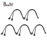 4-Pin PWM Fan Splitter Hub Cable forMotherboard andCPU PC Case Fan Extension Adapter Y Splitter Cabl