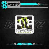 DC MONSTER ENERGY STICKER MONSTER ENERGY STICKER