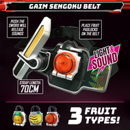 Kamen Rider Gaim Sengoku Belt Fruit Transform Henshin Belt Boys Pretend Play Hobby Collector