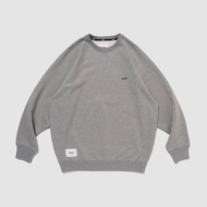 WTAPS SIGN-RGYD SWEATER COTTON University T Sweatshirt Gray 252ATDT CSM05