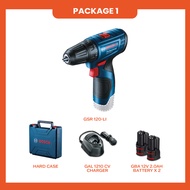 BOSCH GSR120 GSR 120 GSR 120-LI Professional Cordless Drill Driver GBA 2.0Ah Battery GAL 1210 CV GSR