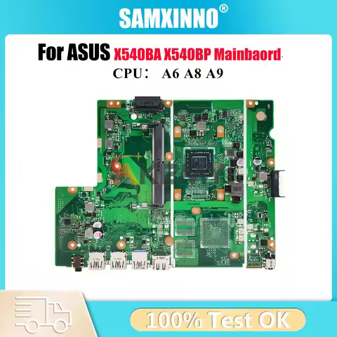 X540BP Laptop Motherboard For ASUS VivoBook A540B X540B F540B X540BP R540B X540BA D540B Notebook Mai