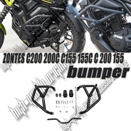 For ZONTES C200 200C C155 155C C 200 155 Motorcycle Accessories Highway Engine Guard Crash Bar Frame