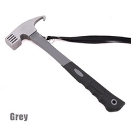 Palu Pasak Tenda Gagang Karet Hammer Camping Hiking Outdoor Multifungsi Survival Tools