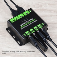 Industrial 4-Way USB3.2 Hub 2IN-4OUT Dual Host Shared Random Switching Multiple Protection Circuit 5