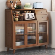Clearance Kitchen Sideboard Wine Cabinet Cupboard Simple Bowl Cabinet Multifunctional Storage Cabine