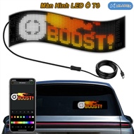 Car LED Screen, Multi-Color Display, Ghost LED Screen Display, app Adjustment, IP65 Waterproof