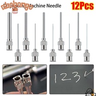ABEBONGOTF 12Pcs Dispensing|Needle, Metal 8G-30G Fluids Industrial Glue Injection Needle, 25mm Stain
