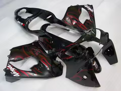 Abs Fairing for Kawasaki Zx9r 2000 - 2001 Red Frame Fairings Zx9r 2001 Body Kits Zx 9r 2000