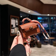 เคส AirPodsPro3 แบบหนัง Kelly แบบหนึ่งชิ้น สำหรับ Airpods4 Pro2 พร้อมเคสนิ่มสร้างสรรค์สำหรับหูฟัง Ap