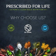 Prescribed For Life Inulin Powder | Prebiotics for Digestive Health | Gluten Free, Vegan, Non-GMO |