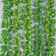 12 Faux leaf vines Wall hanging vines Home decoration Event decoration 2m1 long, Coffe shop fence de