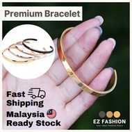 [Ready Stock] Premium Stainless Steel Bracelets & Bangles Gelang pulsera DW Men Women Unisex Love Br