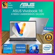 ASUS Laptop Vivobook 16 (INTEL I5-13420H/16GB/512GB/16 IPS WUXGA/INTEL UHD /OFF HOME +M365/BAG)