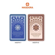 MASDORA 999.9 Gold 1/4 Dinar COMBO (1.06g x 2) ~ Hadith 7 + Hadith 8 (EMAS 999.9/24K)