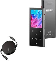 BoxWave Cable Compatible with Benjie MP3 MP4 Player B33 - PD miniSync (240W), Retractable PD 240W Po