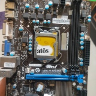 Motherboard MSI H61M Pcie Gen 3 Bekas Upgrade