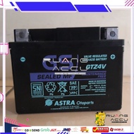 Accu/Aki Motor Kering GS Astra Original GTZ4V untuk motor Beat,