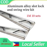 Channel Lock with Wiggle Wire(10 sets of 0.99m Channel lock and 10m wiggle)