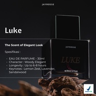 Jayrosse Perfume - Luke 30ml | Parfum Pria Tahan Lama