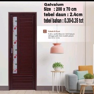 pintu kamar mandi galvalum premium