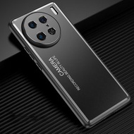 全城熱賣 - 適用於vivo X90 Pro 光影系列 磨砂金屬手機殼（黑色）