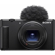 【Excellent】 SONY VLOGCAM Compact Digital Camera ZV-1II Body with Windscreen, 18-50mm F1.8-4.0 Zoom L