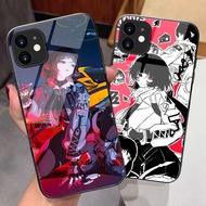 jane doe zenless zone zero 03 Glass Phone Case For iPhone 17 Air 16 Pro Max 16e 15 Pro Max 14 13 12 