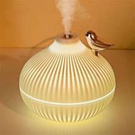 1pc 2 In 1 Mini Humidifier H2o Humidifier, 300lml Storage Capacity,3 Level Light Adjuctable, USB Pow
